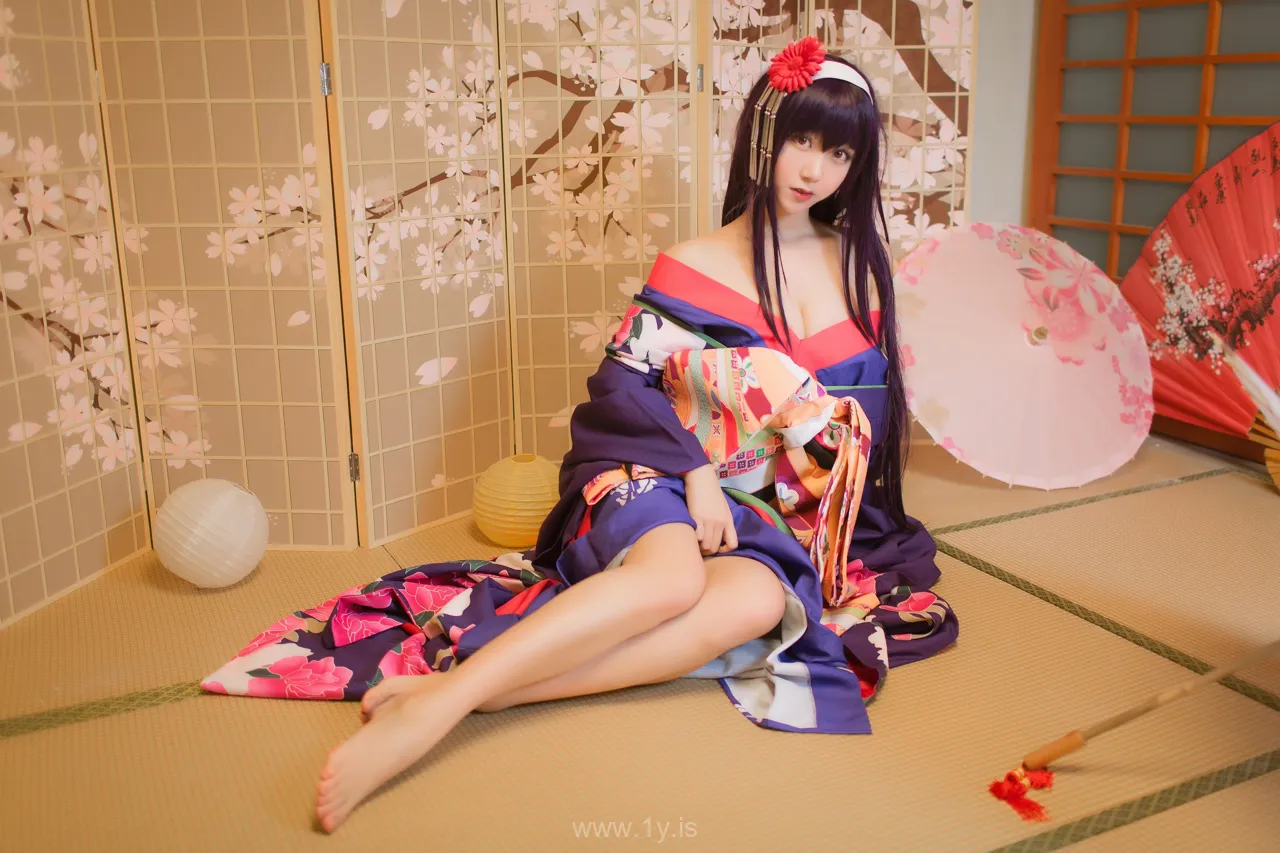 Coser@黑川 NO.025 Decent & Graceful Asian Babe 霞之丘诗羽学姐